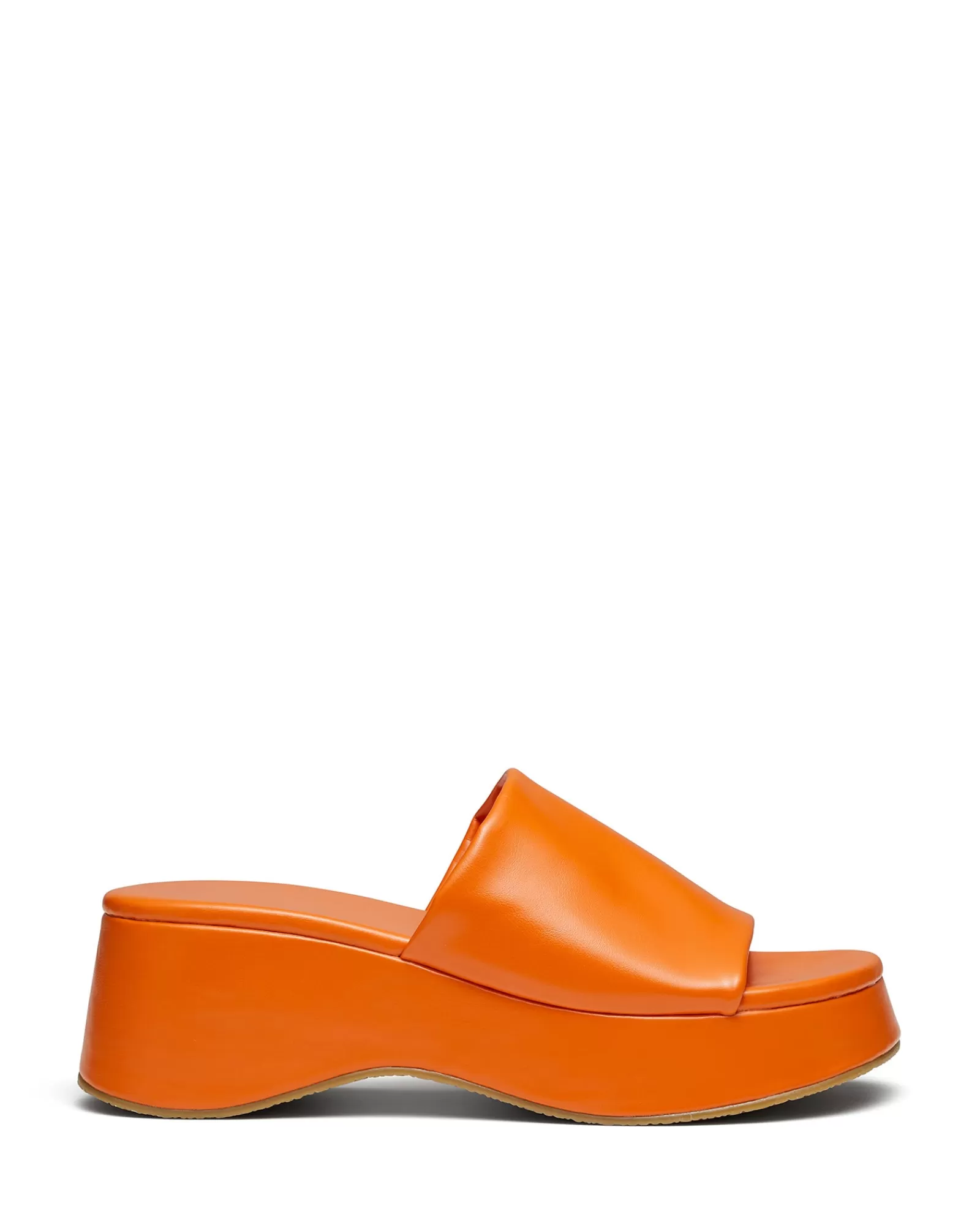 Therapy Shoes Platform Sandals | Flatform Sandals | Cindy Tangerine *FINAL SALE*