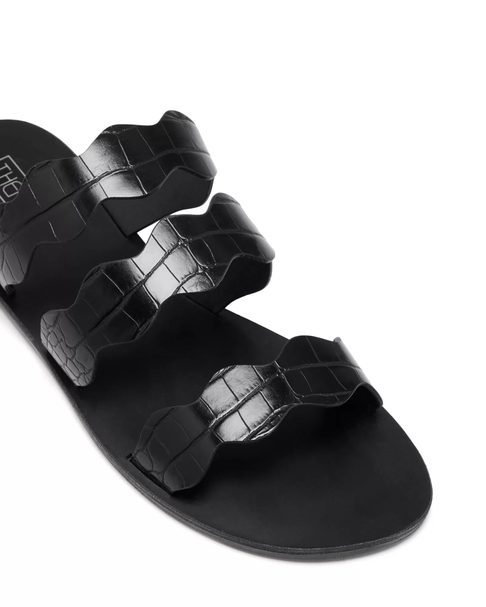 Therapy Shoes Sandals | Flat Sandals | Corbin Croc *FINAL SALE*