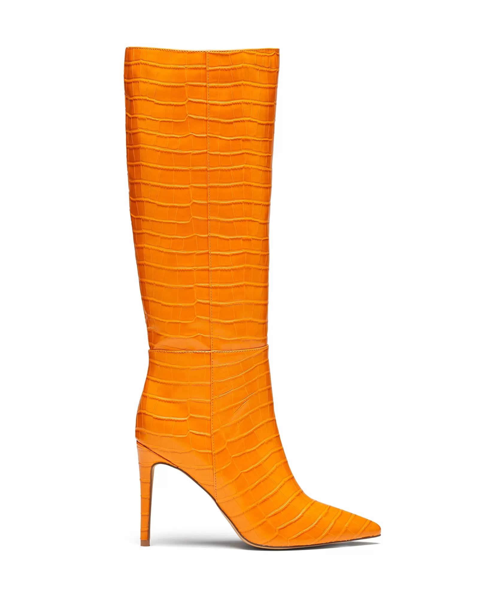 Therapy Shoes Heeled Boots | Tall Boots | Icon Tall Boot Tangerine Croc