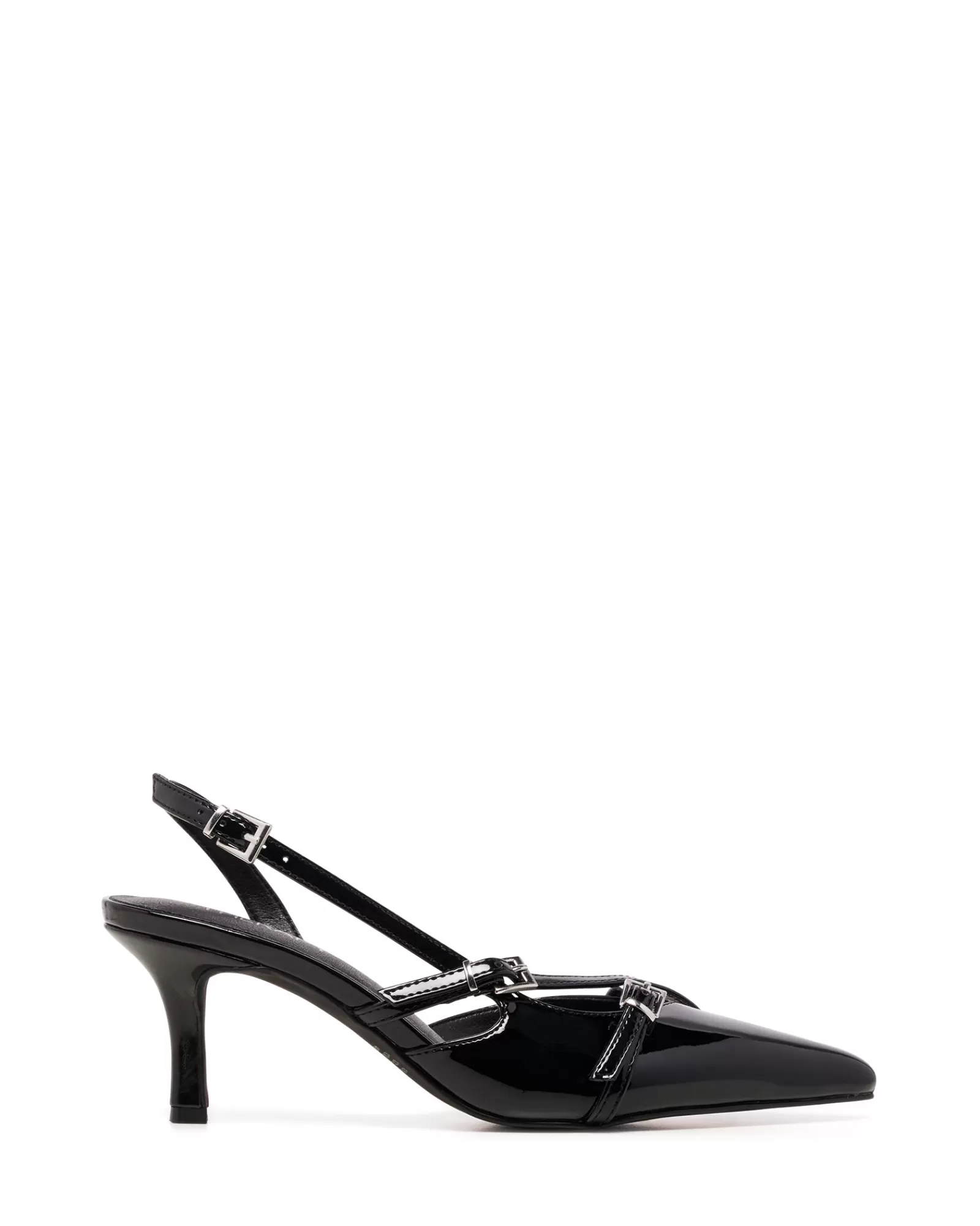 Therapy Shoes Mid Heels | Juicy Slingback Pump Patent