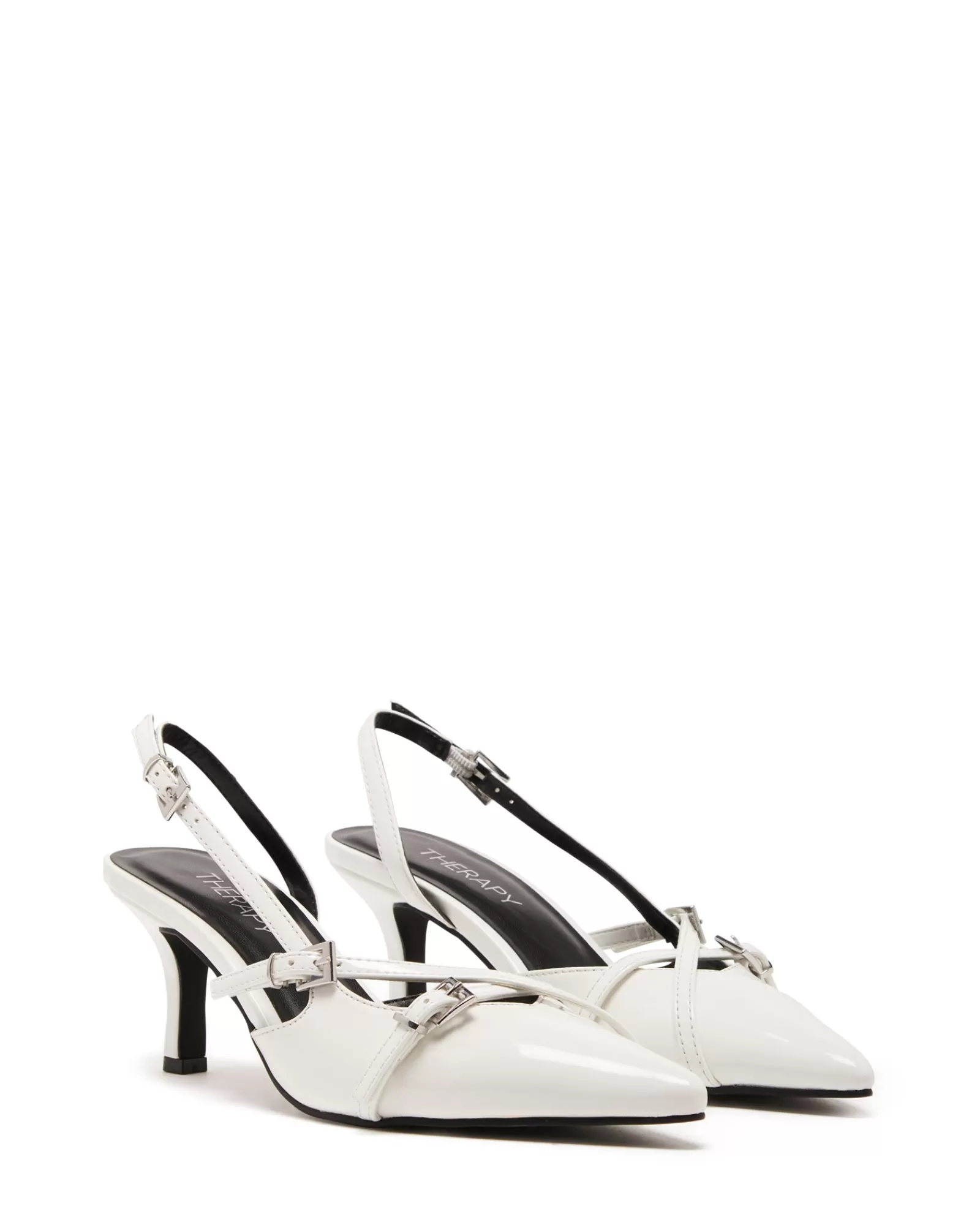 Therapy Shoes Mid Heels | Juicy Slingback Pump Patent