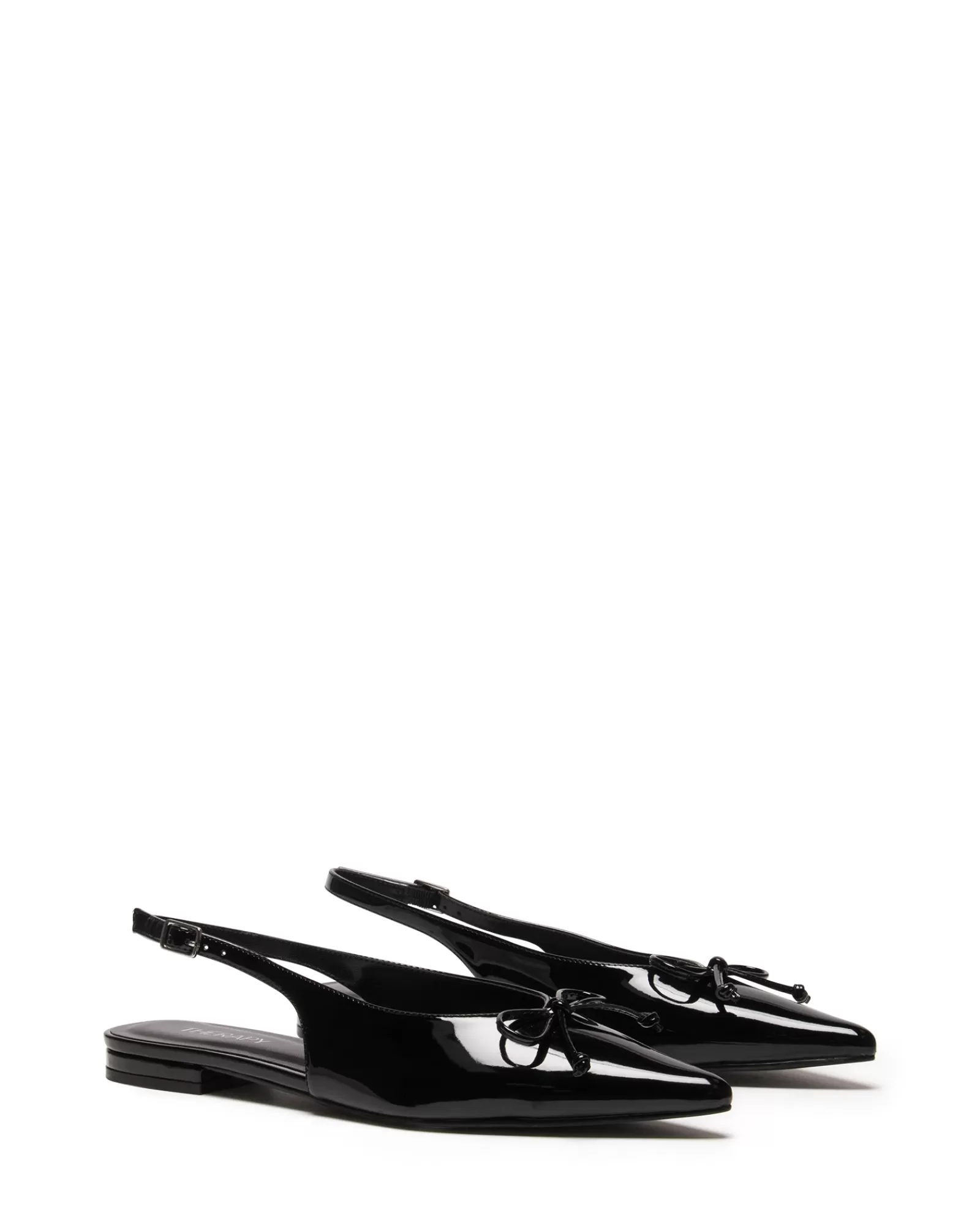 Therapy Shoes Ballet Flats | Lavin Slingback Ballet Flat Patent