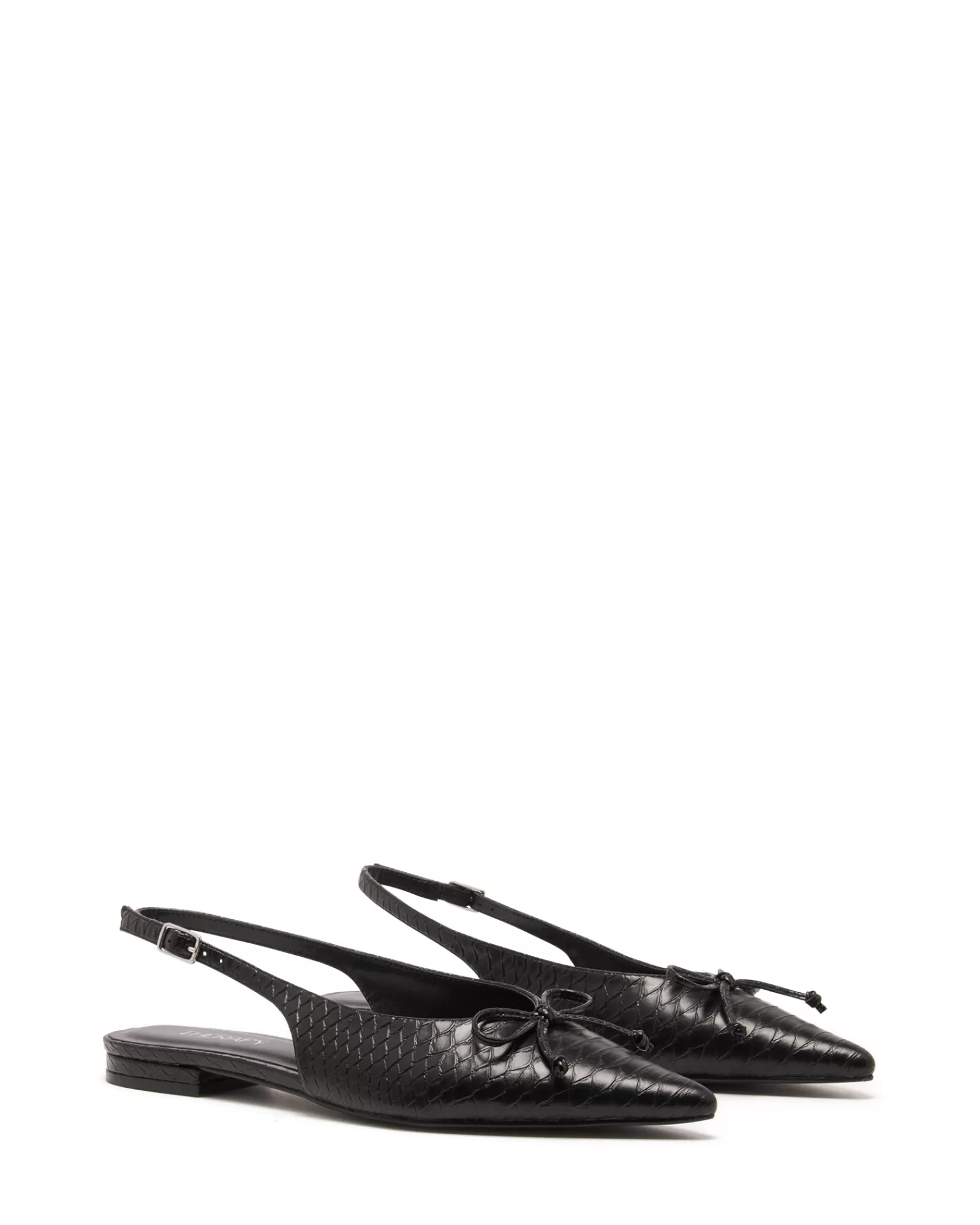 Therapy Shoes Ballet Flats | Lavin Slingback Ballet Flat Snake