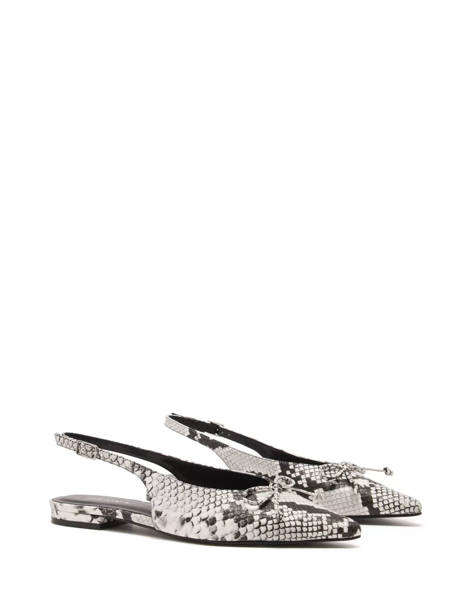 Therapy Shoes Ballet Flats | Lavin Slingback Ballet Flat Snake