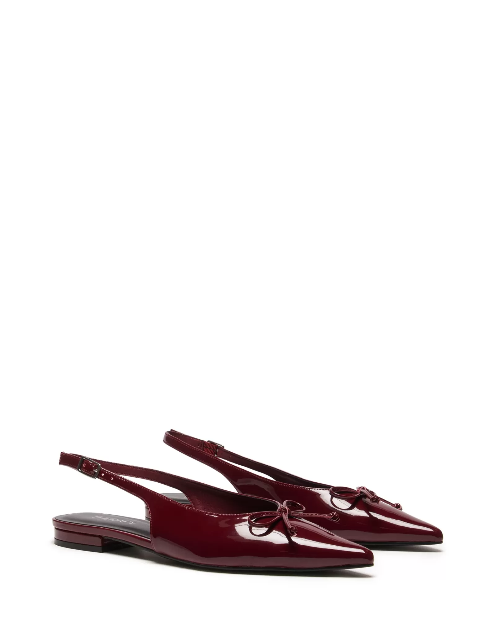 Therapy Shoes Ballet Flats | Lavin Slingback Ballet Flat Patent