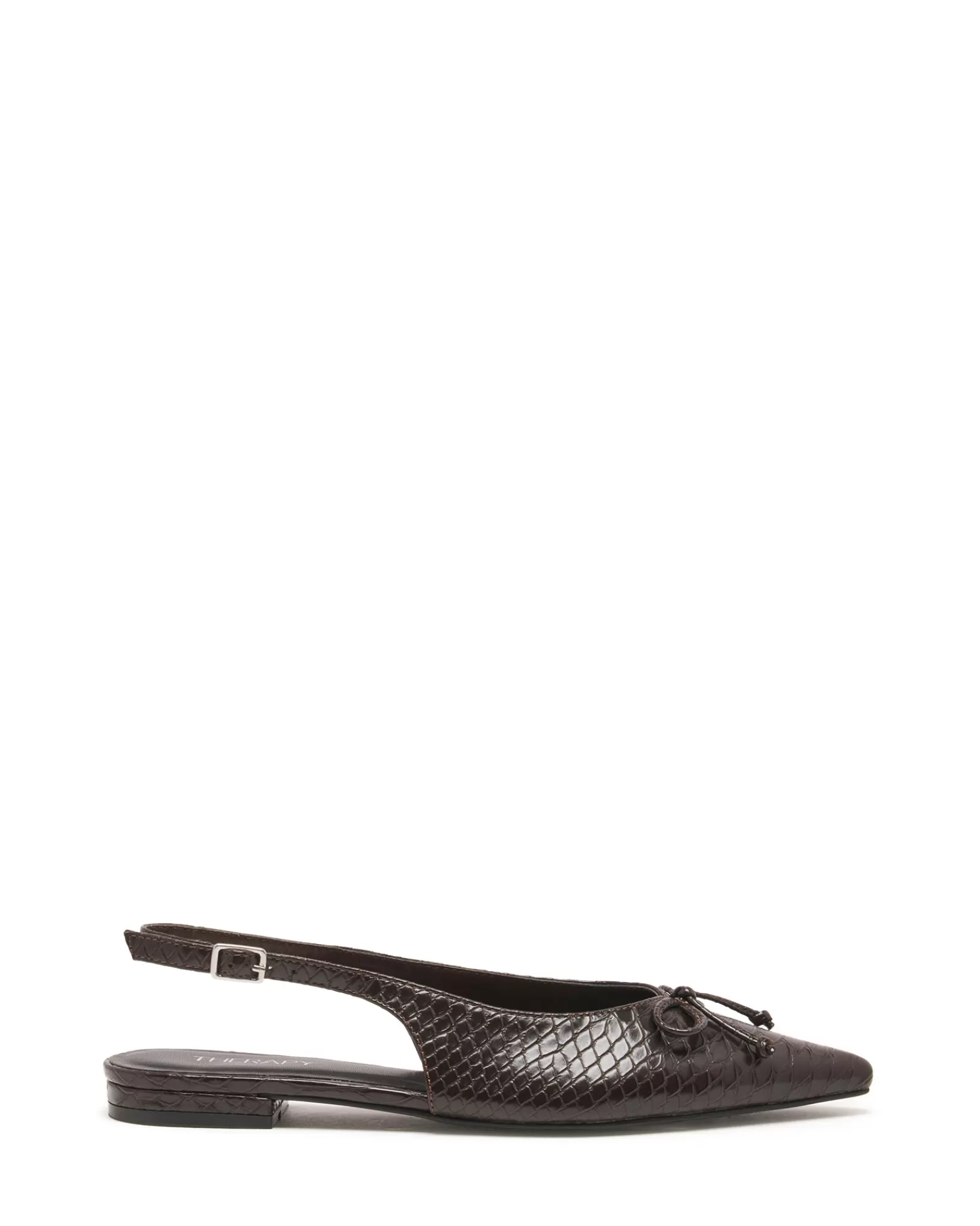 Therapy Shoes Ballet Flats | Lavin Slingback Ballet Flat Snake