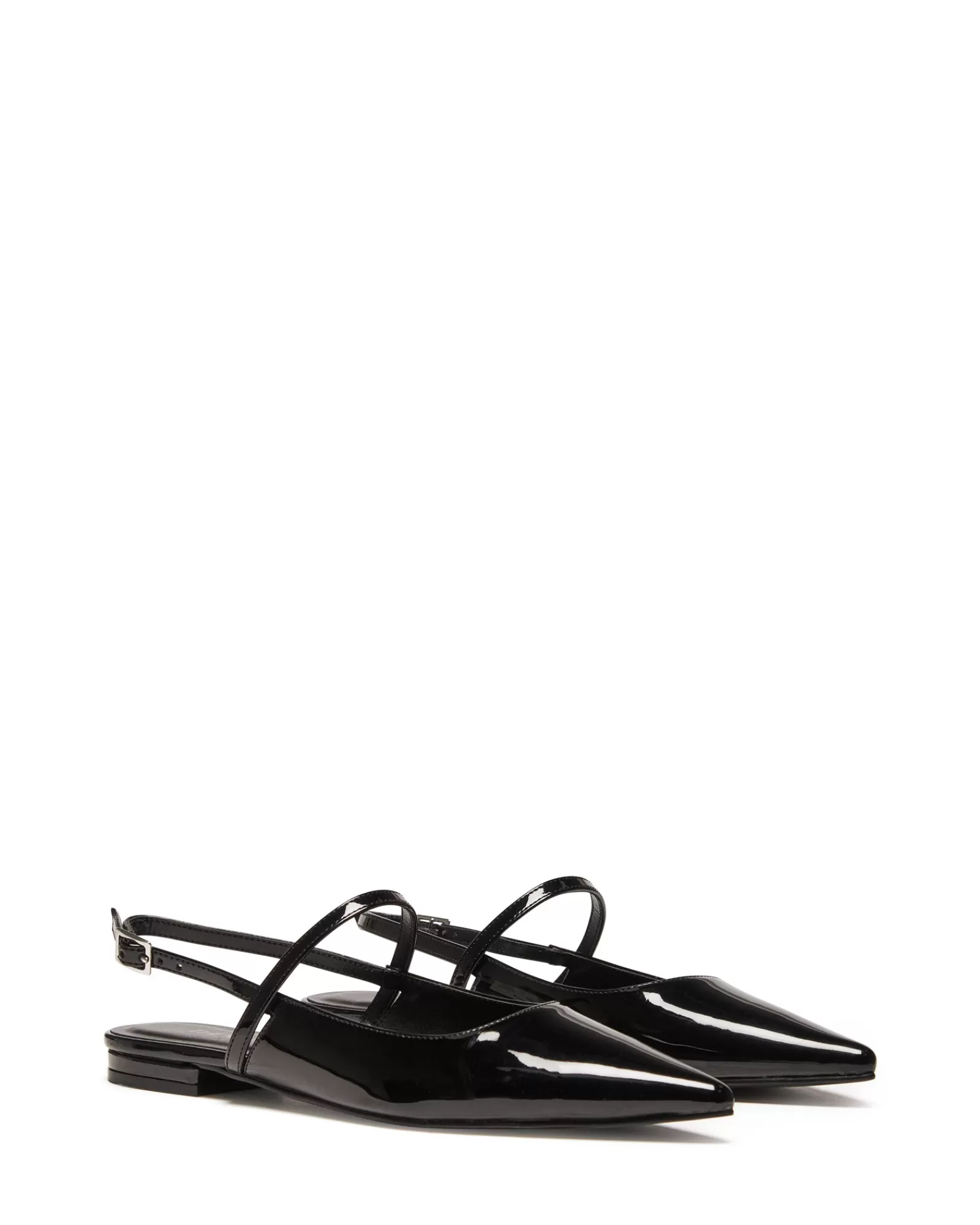 Therapy Shoes Ballet Flats | Lourdes Pointed Flat Patent