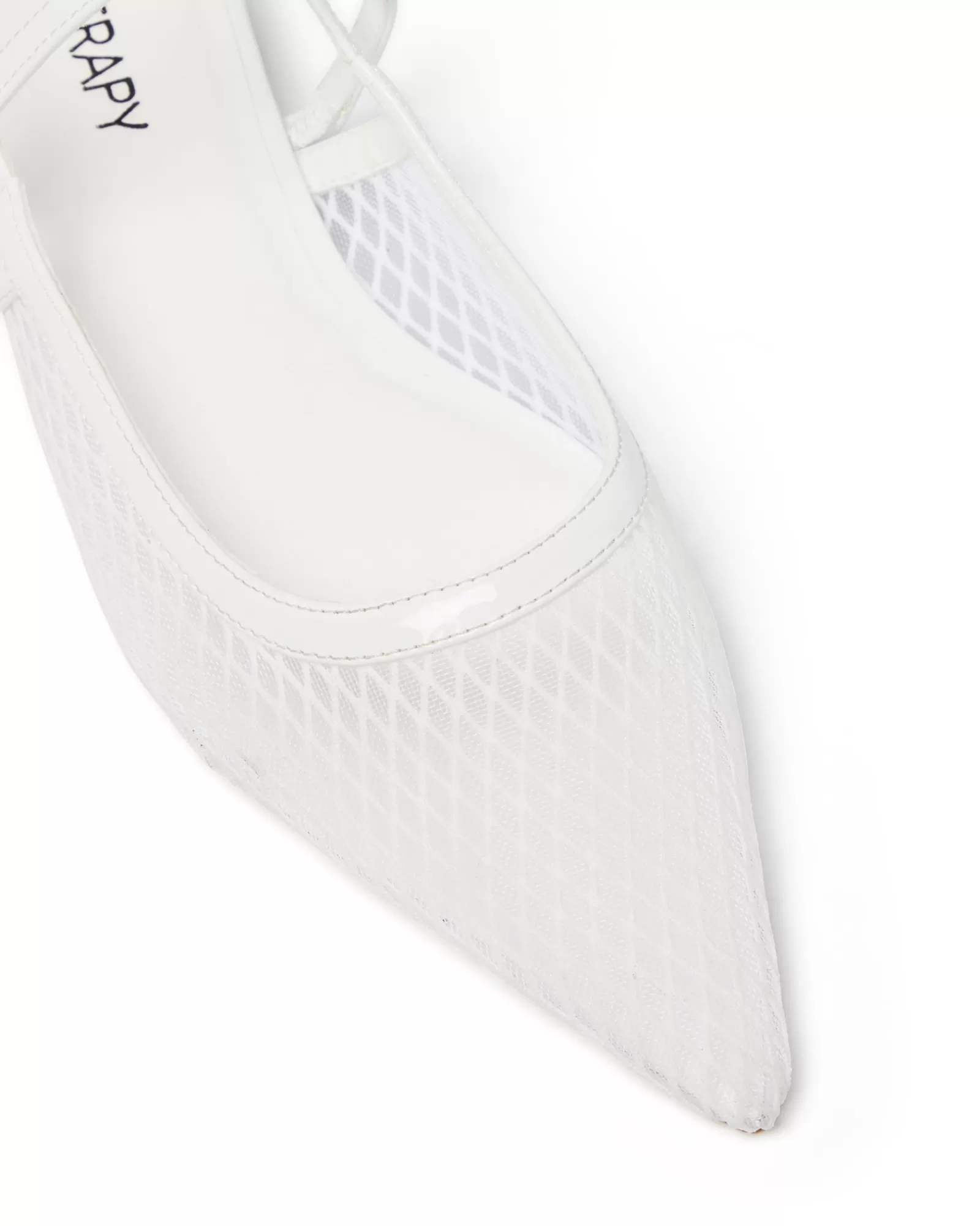 Therapy Shoes Ballet Flats | Lourdes Pointed Flat Mesh