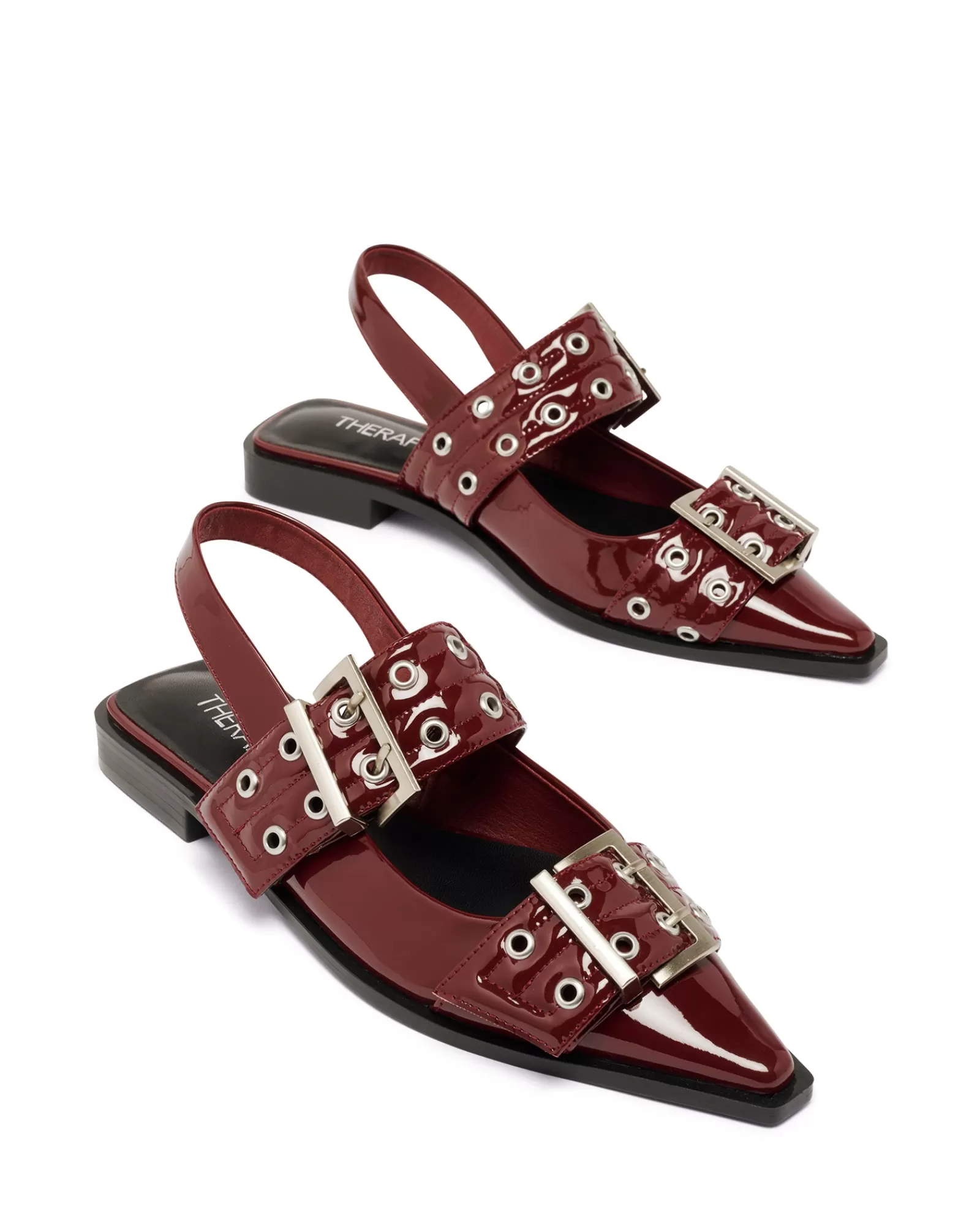 Therapy Shoes Ballet Flats | Matilda Pointed Flat Patent