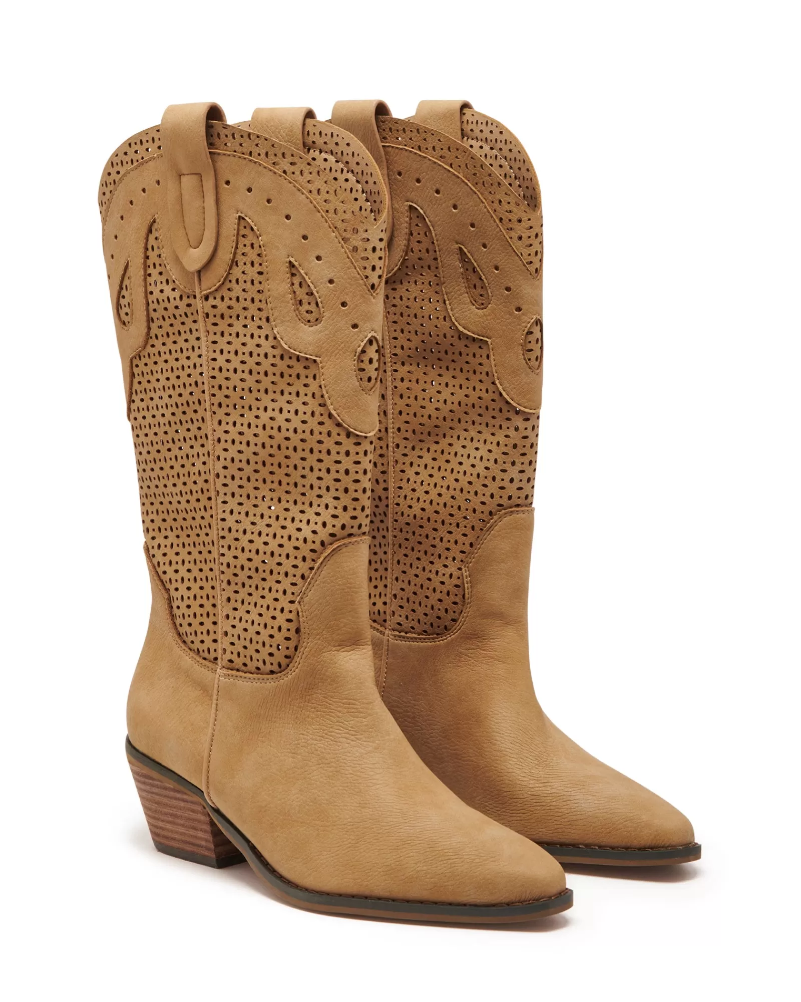 Therapy Shoes Tall Boots | Maxine Cowboy Boot Nubuck