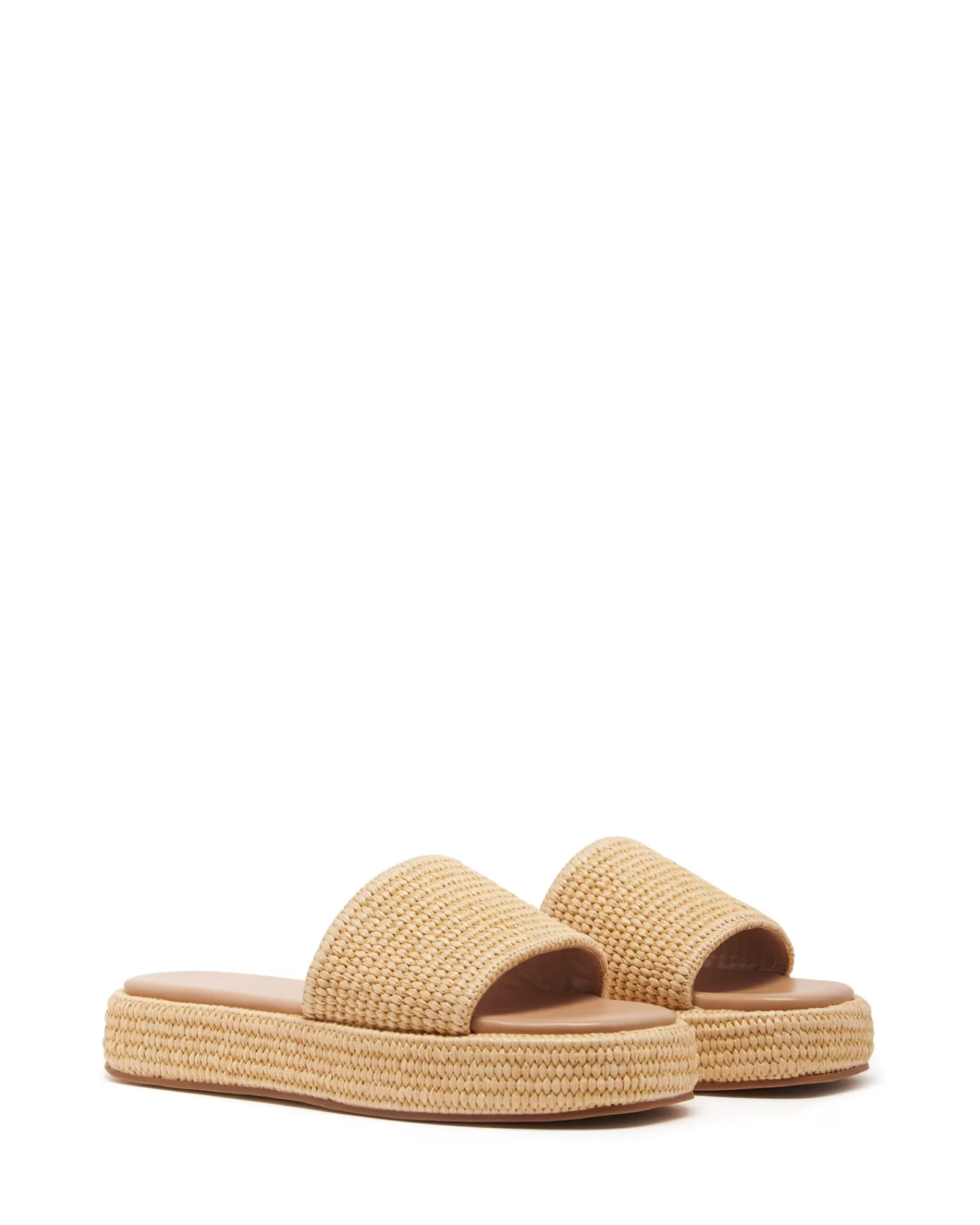 Therapy Shoes Flatform Sandals | Retro Flatform Sandal Raffia