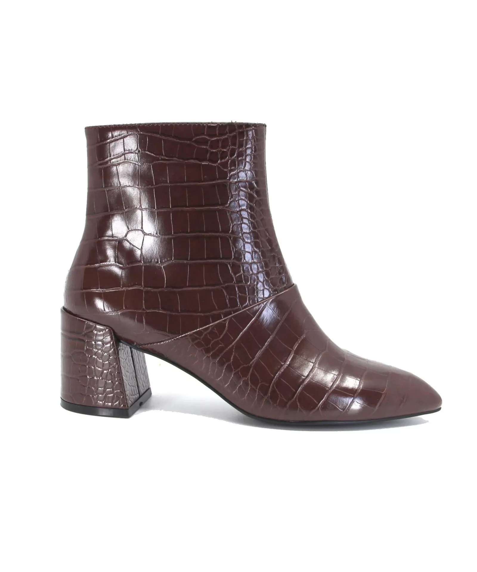 Therapy Shoes Ankle Boots | Sidney Chocolate Croc *FINAL SALE*