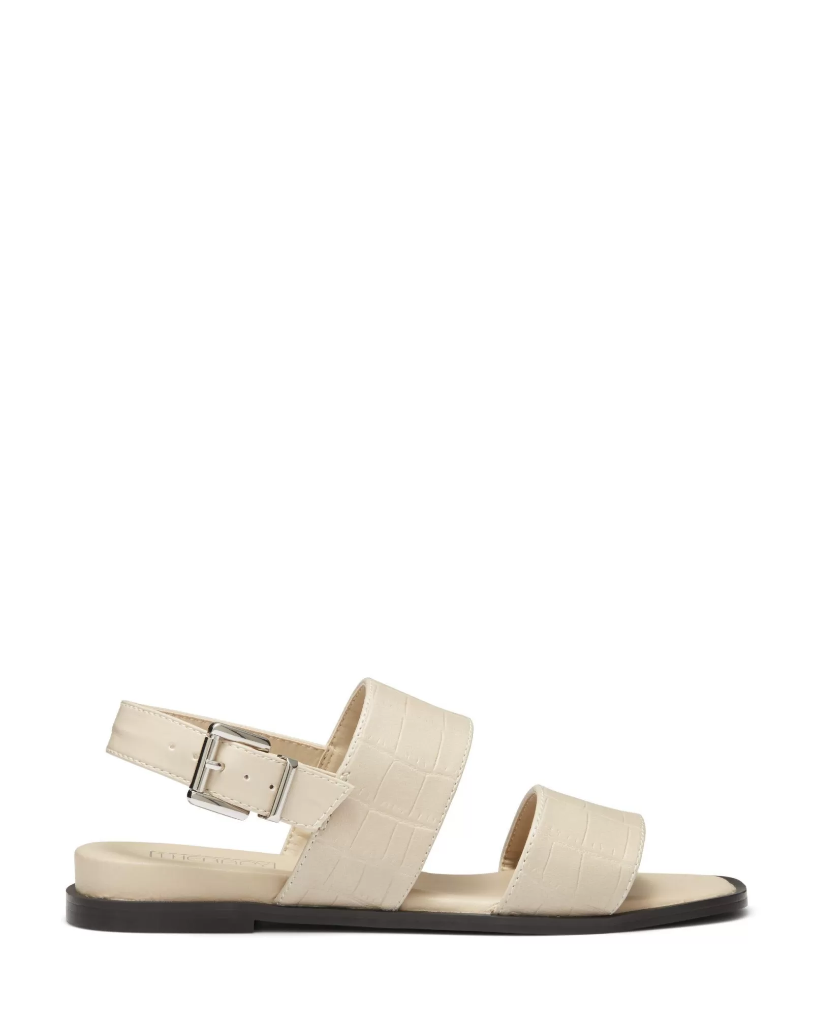 Therapy Shoes Sandals | Flat Sandals | Sparrow Bone Croc *FINAL SALE*